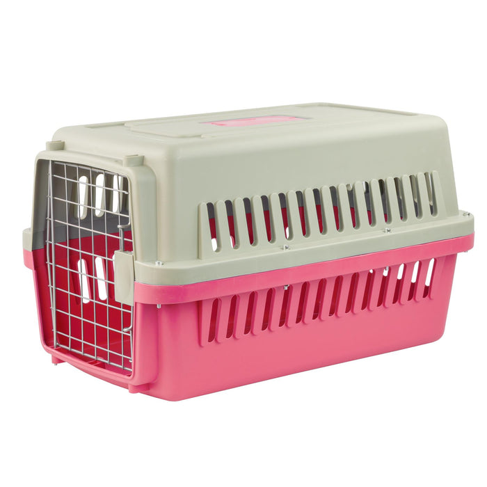 KCT Portable Plastic Pet Carrier Box Cat Dog Puppy Animal Cages