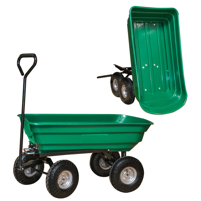 KCT Garden Tipper Cart