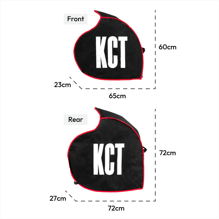 KCT - Twin Pack Motorcycle Tyre Covers 17" Overskin Warmer Blankets