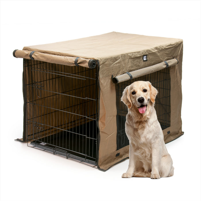 Fabric dog crate covers hotsell