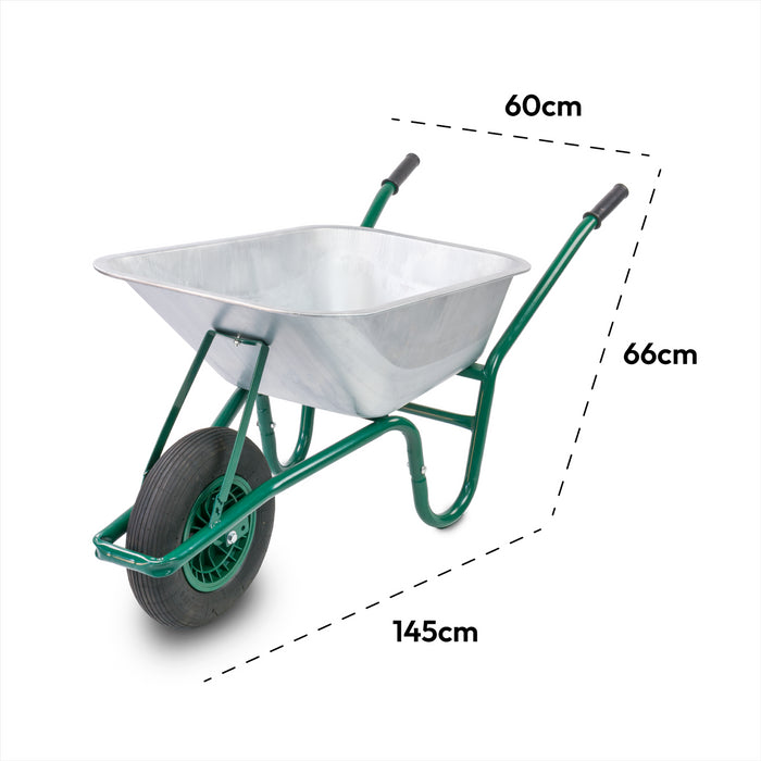 KCT 85 Litre Garden Steel Wheelbarrow