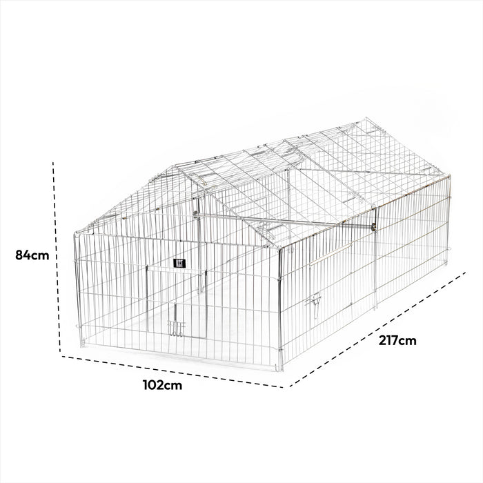 KCT Enclosed Metal Pet Playpen Runs