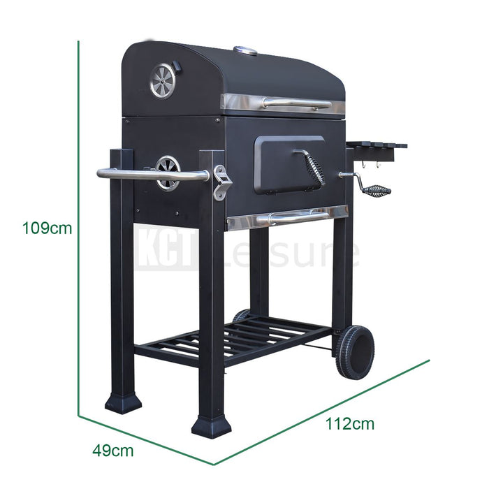 KCT Deluxe Charcoal BBQ Grill with Tool Set