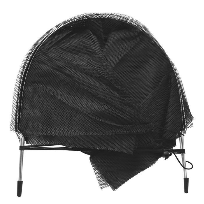 KCT 4 Pack Black Garden Net Cloche Grow Tunnel