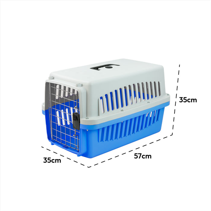 KCT Portable Plastic Pet Carrier Box Cat Dog Puppy Animal Cages