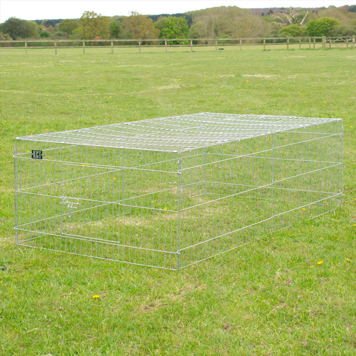 KCT Enclosed Metal Pet Playpen Runs