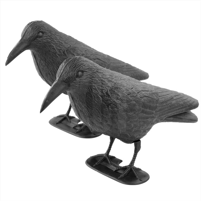 KCT Decoy Crow Garden Bird Scarer