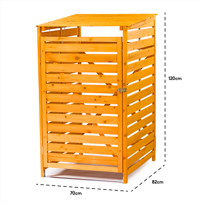 KCT Single Wheelie Bin Store