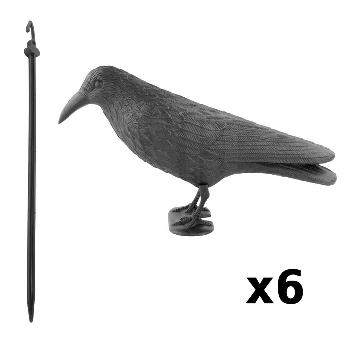 KCT Decoy Crow Garden Bird Scarer