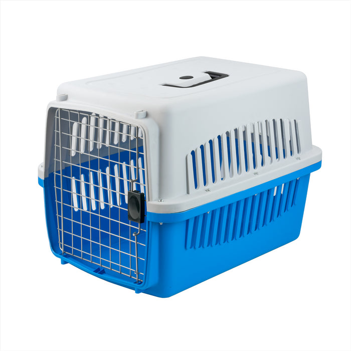 KCT Portable Plastic Pet Carrier Box Cat Dog Puppy Animal Cages