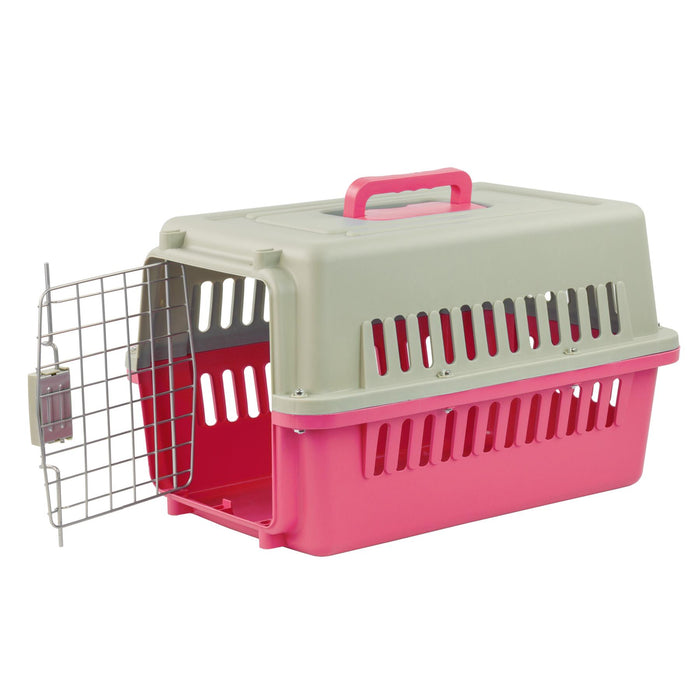 KCT Portable Plastic Pet Carrier Box Cat Dog Puppy Animal Cages