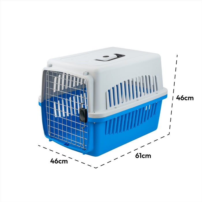 KCT Portable Plastic Pet Carrier Box Cat Dog Puppy Animal Cages