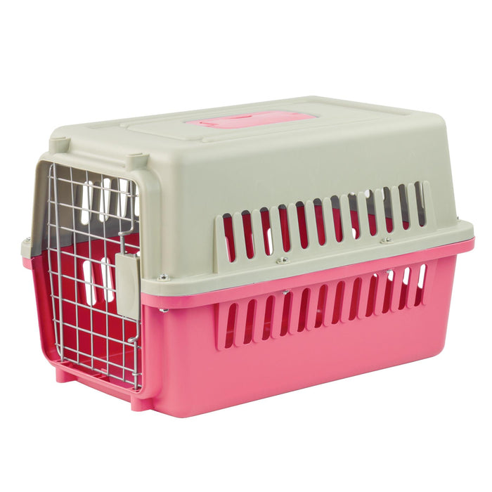 KCT Portable Plastic Pet Carrier Box Cat Dog Puppy Animal Cages