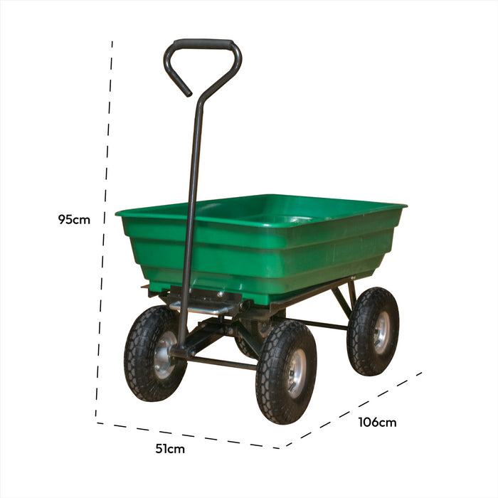 KCT Garden Tipper Cart