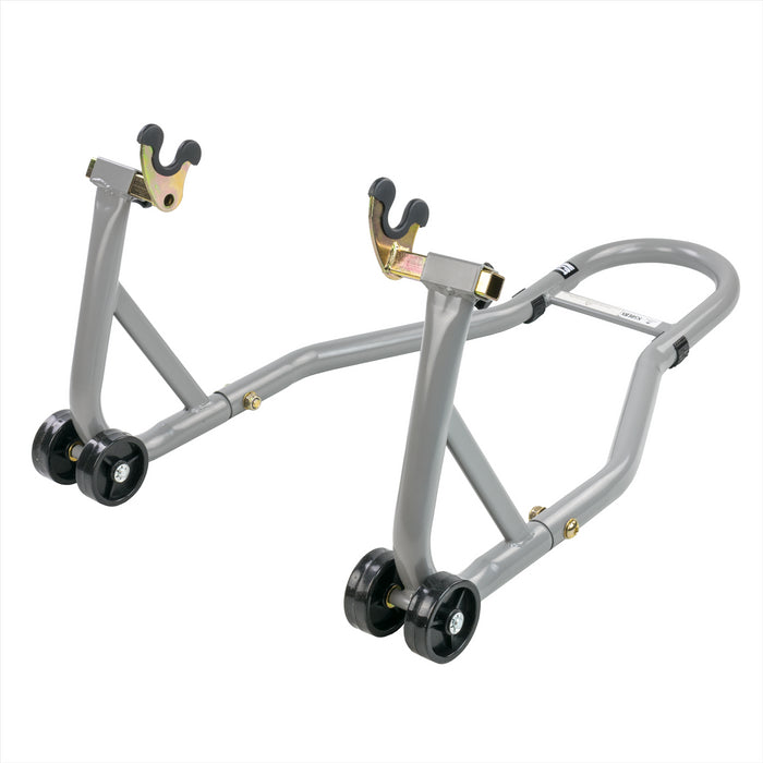 KCT Heavy Duty Front Paddock & Rear Stands with Dolly for Motorbike Maintenance