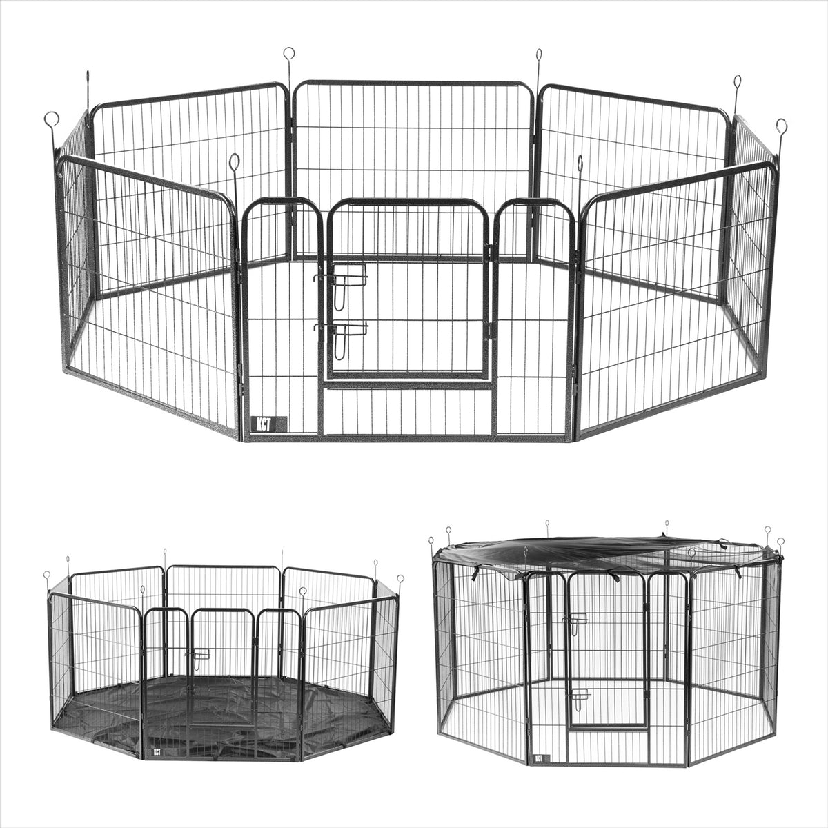 Heavy duty dog outlet playpen