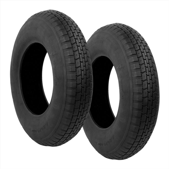 KCT Wheelbarrow Wheel Tyre/Inner Tube Parts (4.80/4.00 - 8) - Fits 8" Rim