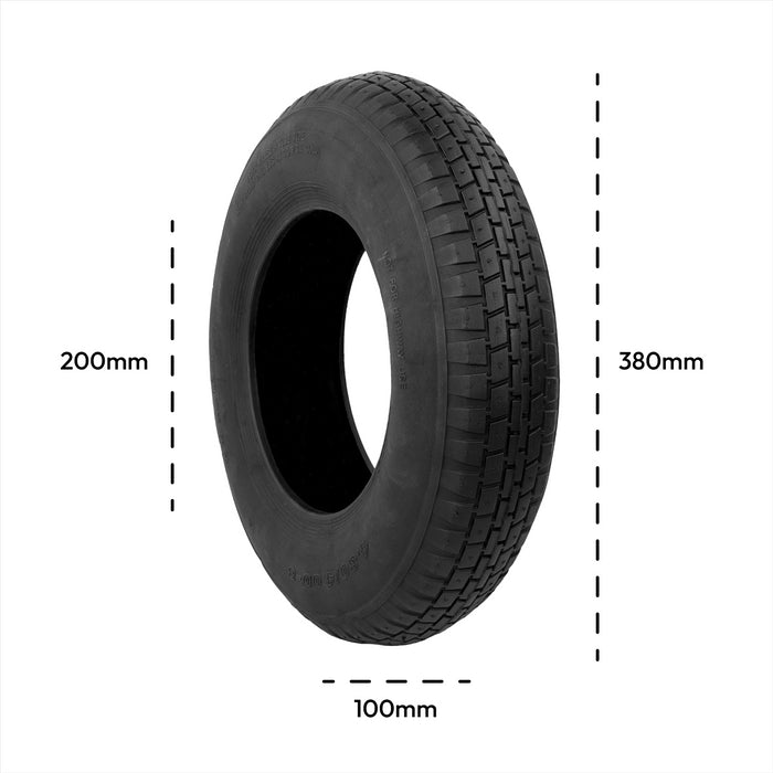 KCT Wheelbarrow Wheel Tyre/Inner Tube Parts (4.80/4.00 - 8)