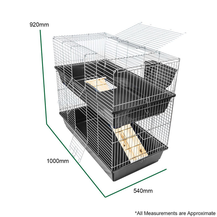 KCT Double Level Large Indoor Pet Cage