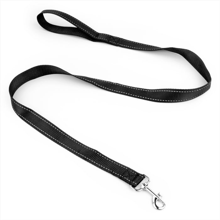 KCT Reflective Black Dog Lead