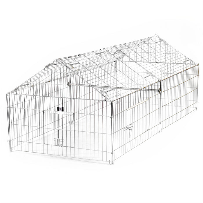 KCT Enclosed Metal Pet Playpen Runs