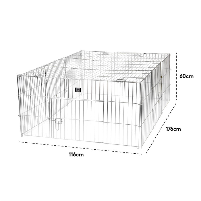 KCT Enclosed Metal Pet Playpen Runs