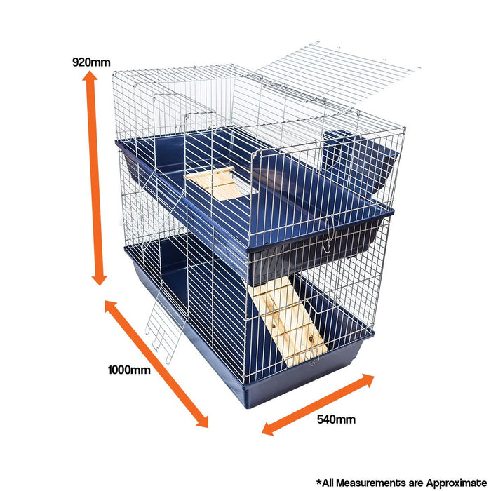 KCT Double Level Large Indoor Pet Cage