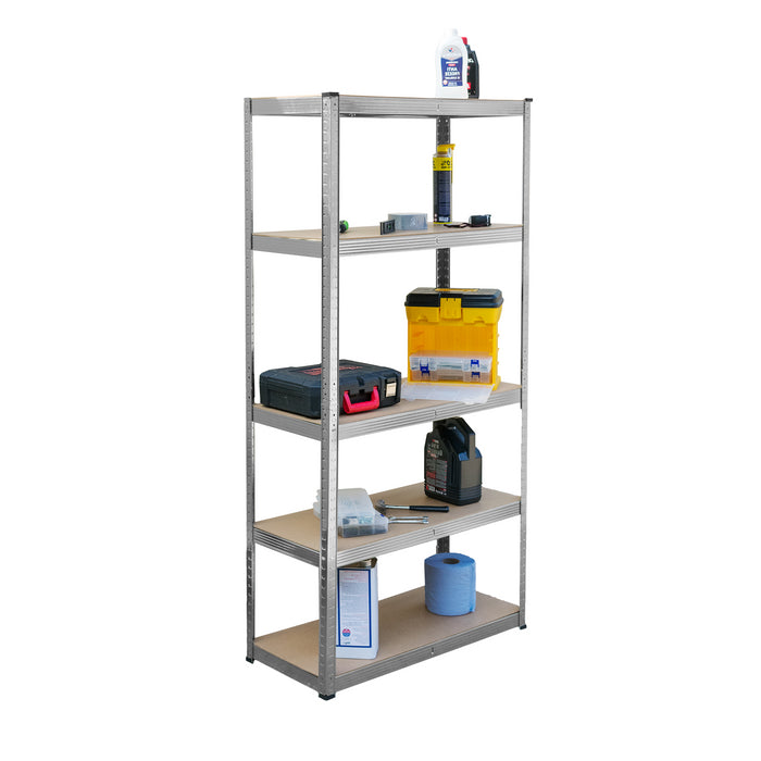 KCT 5 Tier Galvanised Metal Shelving Unit