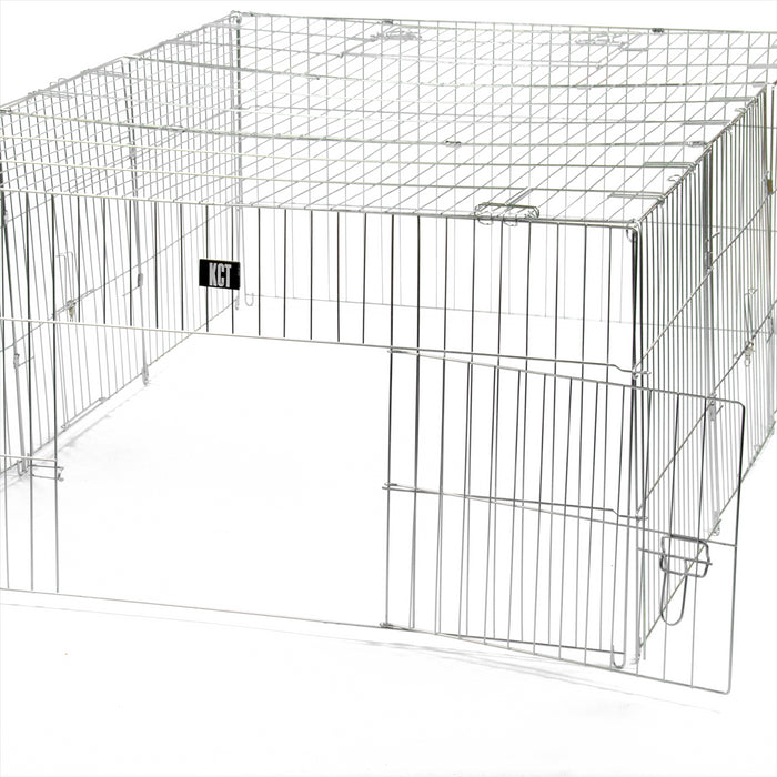 Enclosed outdoor dog clearance pen