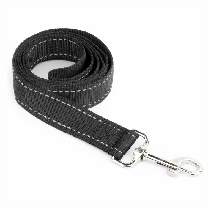 KCT Reflective Black Dog Lead