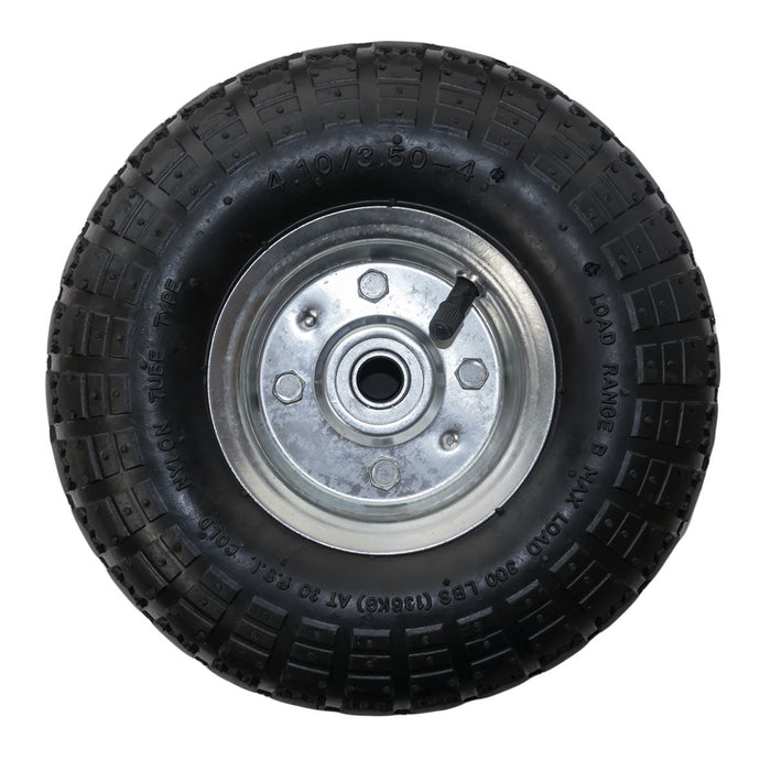 KCT 10" 4.10 /3.50 - 4 - Replacement Garden Trailer Wheel