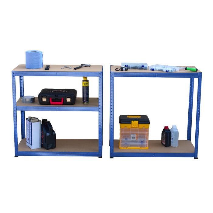 KCT 5 Tier Blue Metal Shelving Unit