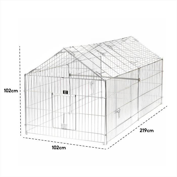 KCT Enclosed Metal Pet Playpen Runs