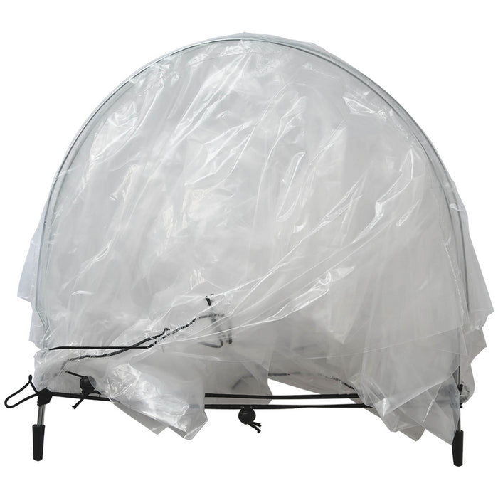 KCT Twin Pack PE Garden Net Cloche Grow Tunnel