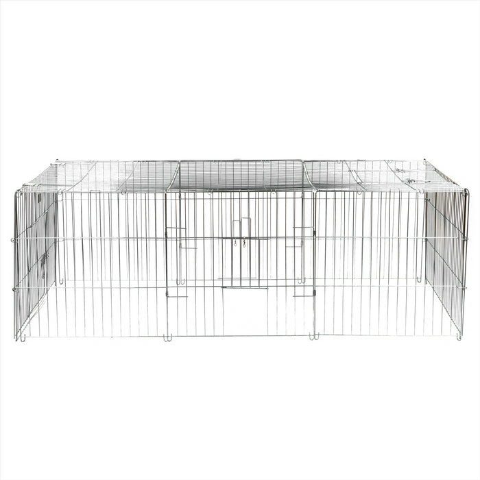 Enclosed dog outlet pen