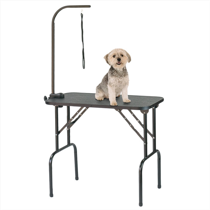 KCT  Portable Dog Grooming Table with Leash Tether for Small/Medium/Large Pets