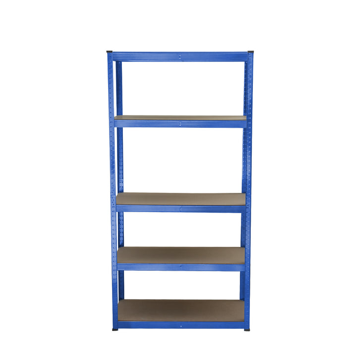 KCT 5 Tier Blue Metal Shelving Unit