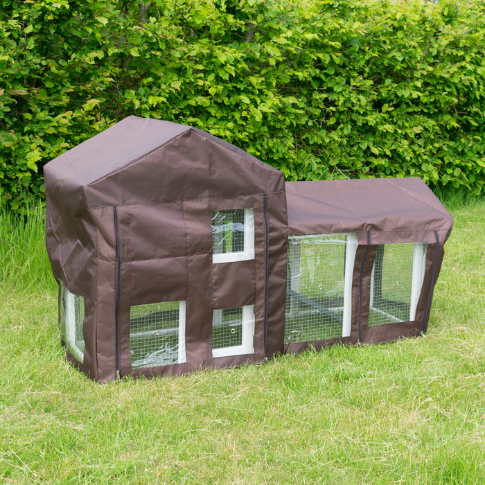 KCT Savona Large Rabbit Hutch With Outdoor Cover