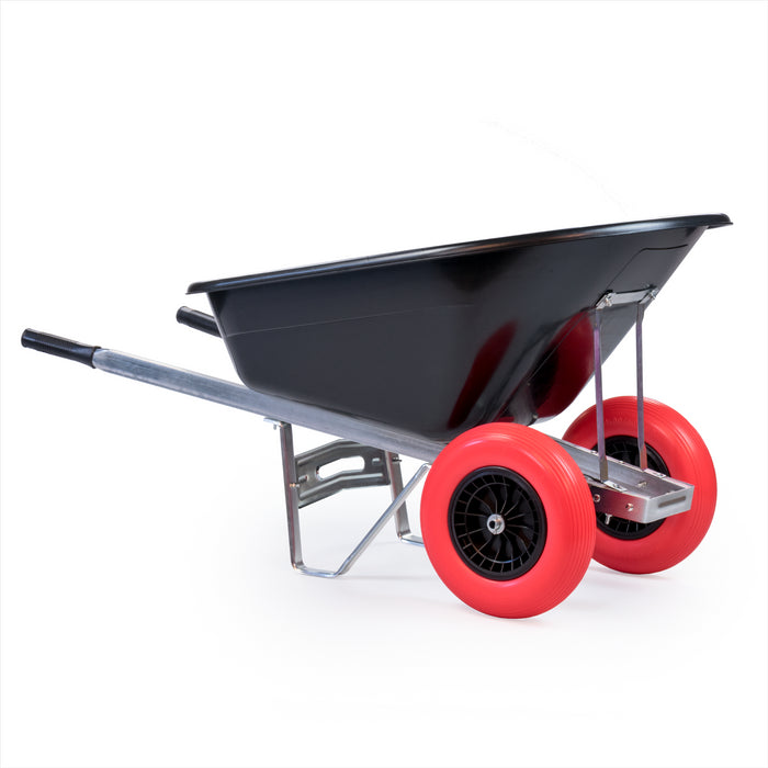 KCT 160L XL Twin Wheelbarrow