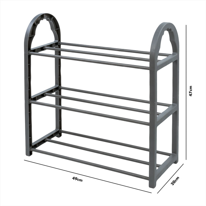 KCT 3 Tier  Space Saving Shoe Rack